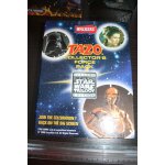 Star wars livre complet classeur avec pogues / tazo de 1996 trilogie edition complet