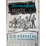 Status quo - live it rocks! - 60x84cm - affiche / poster envoi en tube