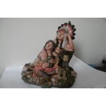 Statuette  indien  en rsine