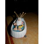 Statuette en rsine du roy clmentxvii