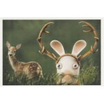 Sticker autocollant lapin crtin panini n 31