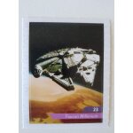 Sticker autocollant star wars leclerc 23 faucon millenium