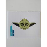 Sticker autocollant star wars leclerc b yoda