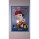 Stickers carte the lapins crétins carrefour panini rapeur 29 Stickers carte the lapins crétins carrefour panini rapeur 29