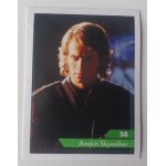 Sticker neuf star wars - leclerc 2019 - carte autocollant - n 50 anakin skywalker