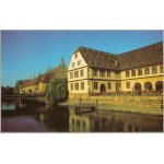 Strasbourg,  le mus�e historique, le pont du corbeau et le restaurant de l'ancienne douane  .