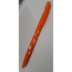 Stylo a bille r�tractable spa soci�t� protectrice des animaux orange encre noire