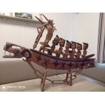 Sujet pirogue africaine