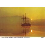 Sunrise over ben nevis with captain scott at anchor photo by r matassa