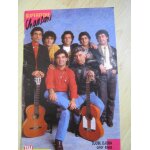 Superfiche chanson télé poche / années 80 : gipsy kings Superfiche chanson télé poche / années 80 : gipsy kings