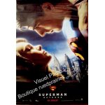 Superman returns - véritable affiche de cinéma - kakemono plastifie et roule - format 66x97 cm - de bryan ... Superman returns - véritable affiche de cinéma - kakemono plastifie et roule - format 66x97 cm - de bryan ...