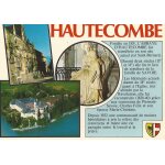 Sur les bords du lac du bourget, en savoie, l'abbaye d'hautecombe