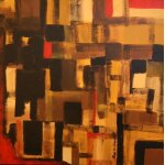 Tableau abstrait original - art contemporain / original abstract painting - contemporary art