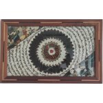 Tableau africain en ailes de papillon