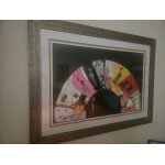 Magnifique tableau typ� camargue sign� tombereau artiste tr�s connu de la r�gion nimoise