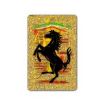 Tableau d�coration murale pop art ferrari soda by lascaz