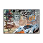 Tableau d�coration murale pop art le mans 69 by lascaz