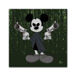 Tableau d�coration murale pop art mitrix by lascaz