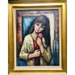 Tableau a huile sur toile lin sign cot
