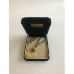 Tacchini porte - clefs et pince a cravate plaqu�s or