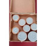 Tampons encreurs pi�ces de monnaie ancien francs