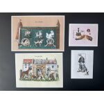 Tanzanie 1999 mi. 3906 - 3917 bl. 516 - 517 chats chiens animaux domestiques felin canin cats dogs pets ...