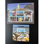 Tanzanie 2009 mi. 4647 - 4652 bl. 626 zanzibar attractions tortue geante seafront jumbeii tanzanian tanzania ...