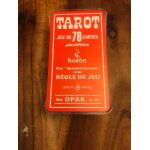 Tarot jeu de 78 carte plastifiees heron