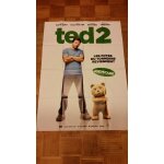 Ted 2 deux v�ritable affiche originale de cin�ma un film de seth macfarlane avec mark wahlberg, amanda ...
