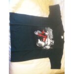 Tee - shirt coca - cola vert ours banc a moto