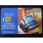 T�l�carte 120 - sillage le t�l�phone r�pondeur minitel par france t�l�com