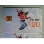 Télécarte - 120 unités (vide) - france télécom - enfant brune, pull, jean, basket, joie, sautant en l'air, ... Télécarte - 120 unités (vide) - france télécom - enfant brune, pull, jean, basket, joie, sautant en l'air, ...