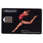 Télécarte - 50 unités france telecom - elodie lussac - 1993 Télécarte - 50 unités france telecom - elodie lussac - 1993