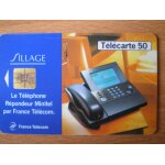 Télécarte 50 unités téléphone - répondeur - minitel sillage 07 / 95 Télécarte 50 unités téléphone - répondeur - minitel sillage 07 / 95