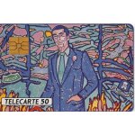 Télécarte 50u - badoit art des menus sofi bollack 1991 Télécarte 50u - badoit art des menus sofi bollack 1991