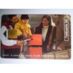 Télécarte france telecom 50 unités 1995 sncf a nous de vous faire préferer le train Télécarte france telecom 50 unités 1995 sncf a nous de vous faire préferer le train