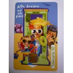 T�l�carte france telecom 50 unit�s 1999 grandes nouvelles n4 / 8 les vacances : allo, devine o� on part ...