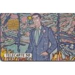 Télécarte privée rare 50 unités = badoit, l'art au menu du 11 / 91, 15600 exemplaires seulement Télécarte privée rare 50 unités = badoit, l'art au menu du 11 / 91, 15600 exemplaires seulement