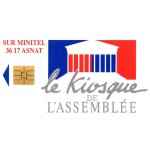 Telecarte telephonique50 - le kiosque de l'assemblee - 10 / 93 - 600000 exemplaires