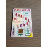 T�l�carte yves rocher irresistible! les nouveaux rouge a l�vres.