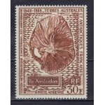 Terres australes et antarctiques francaises 1970 (taaf) poste aerienne : 20� anniversaire de la station ...