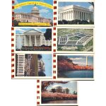 The nation's capital in natural color : carnet de 15 mini photos de washington d. c.