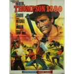 Thompson 1880 - affiche originale de cin�ma - format 120x160 cm - un film de guido zurli avec george ...