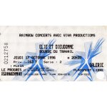 Ticket spectacle elie & dieudonn�  en garde a vue .