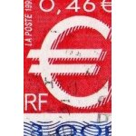 Timbre de 0, 46 euros soit 3 francs edit� par la poste en 1999 obliter�