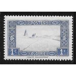 Timbre d' algrie de 1936, n101. halte saharienne.