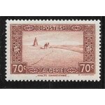 Timbre d'algrie de 1938, n138. halte saharienne.