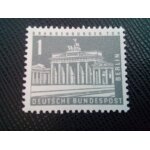 Timbre allemagne yt 125 porte de brandebourg 1957 ( 080305 berlin)