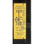 Timbre andorre annee 1991 carnet n 4