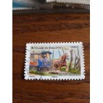 Timbre attelage en roulotte timbre france tp2